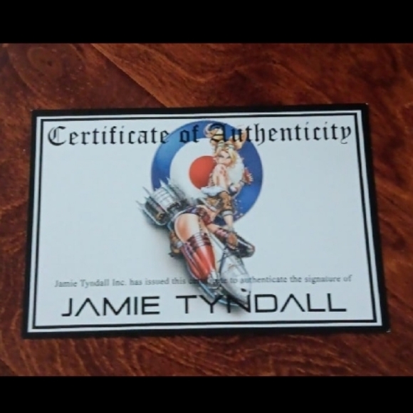 Transformers Optimus Prime Jamie Tyndall 11 X 17 Signed With COA Art Print - Picture 3 of 3